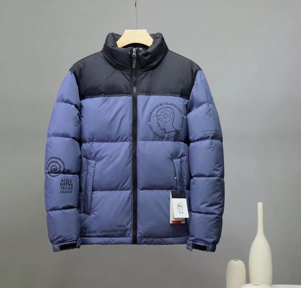

2020 mens winter jacket warm coat parka jacket men brain death winter down jacket outdoor thick warm feather man down coat s-xxl, Black