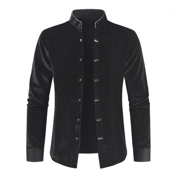 

winter mens warm thick fleece lined shirt soft casual long sleeve velvet shirt plus big size clothes single-breasted button 1, White;black