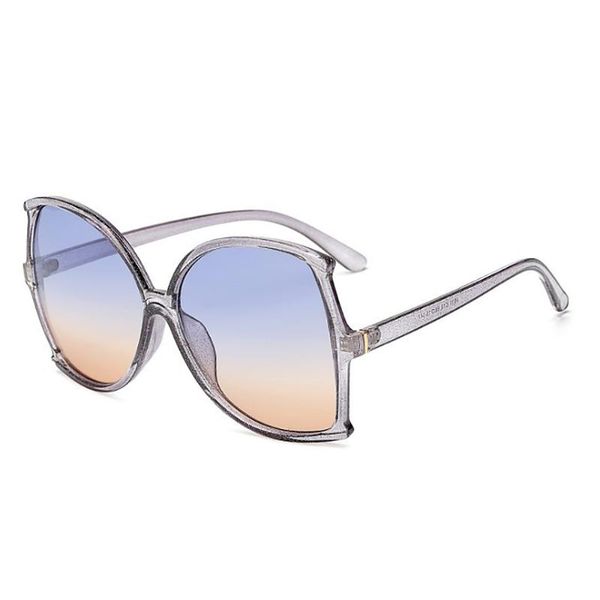 

offray fashion oversized square sunglasses women vintage brand designer plastic material lenses 9011 uv400 protection eyewear, White;black