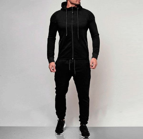

new 2020 men's outdoor sports leisure sweater solid color cardigan set, Gray