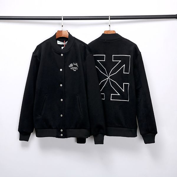 

identifies the arrow baseball official new style mens designer brand luxury winter jacket face men north winter coat jackets mens tracksuit, Black;brown