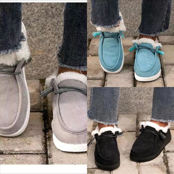 

vnwqu children's shoes plus new boots and small children's cotton middle boys and girls snow boots soft winter boot winter heel kn, Black