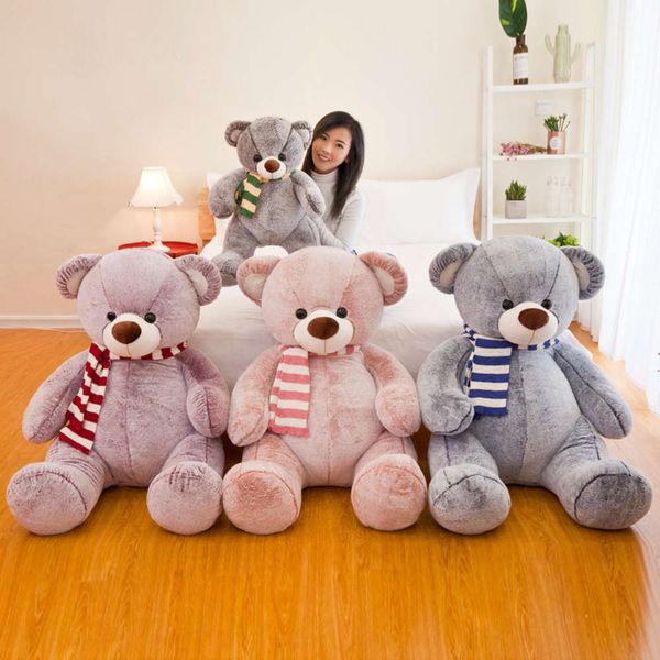 

toy large doll cute colorful plush teddy bear pillow gift for girlfriend