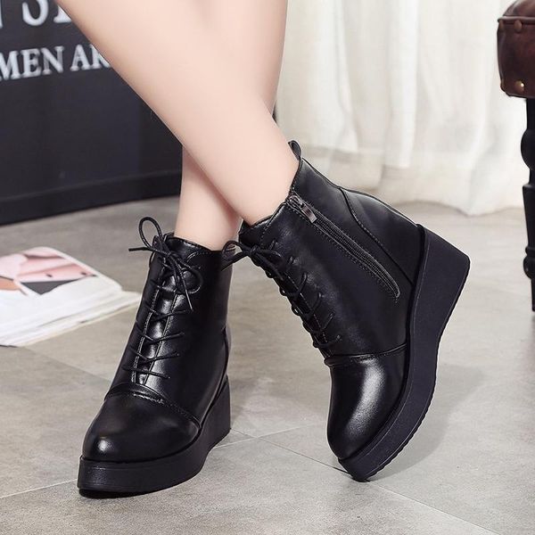 

shoes round toe women's rubber boots boots-women winter footwear rain mid-calf autumn black high heel 2020 mid calf pointy