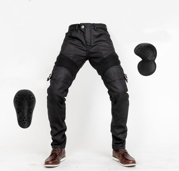 

2021 new collection coated biker jeans trousers with belt detail slim fit coated pants black mens ing, Blue