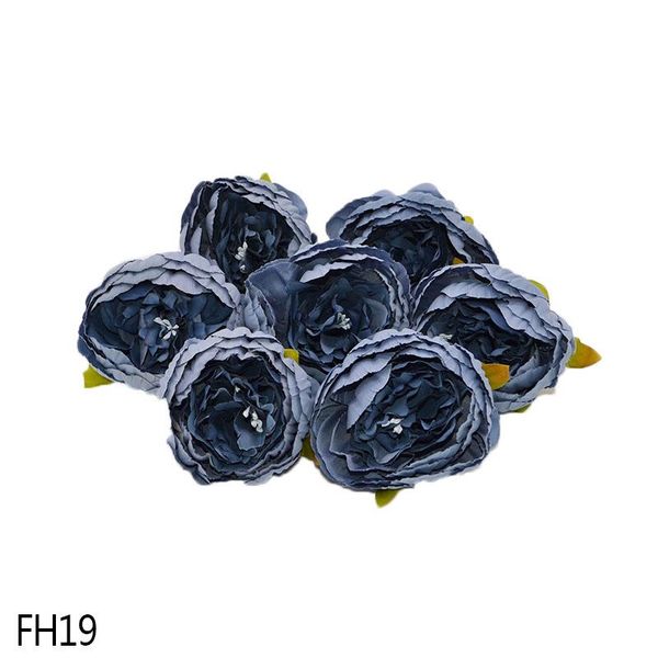 

1 pcs 8cm big artificial peony flower heads diy silk flower head for wedding home party decoration flowers fake flower bbyvpe