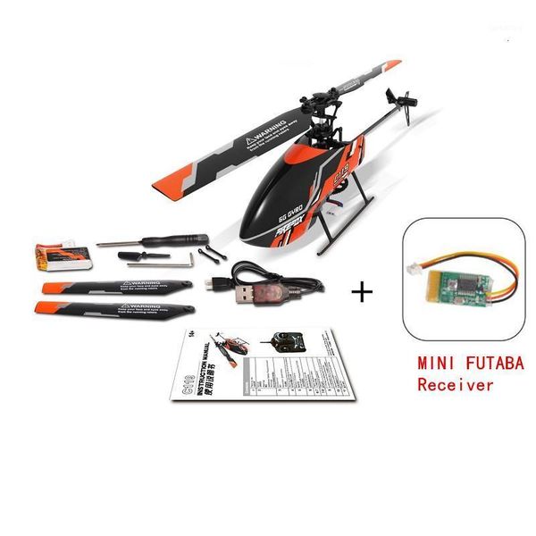 

firefox c119 rc helicopter + mini futaba receiver board 4ch 6 axis gyro flybarless bnf without remote controller1