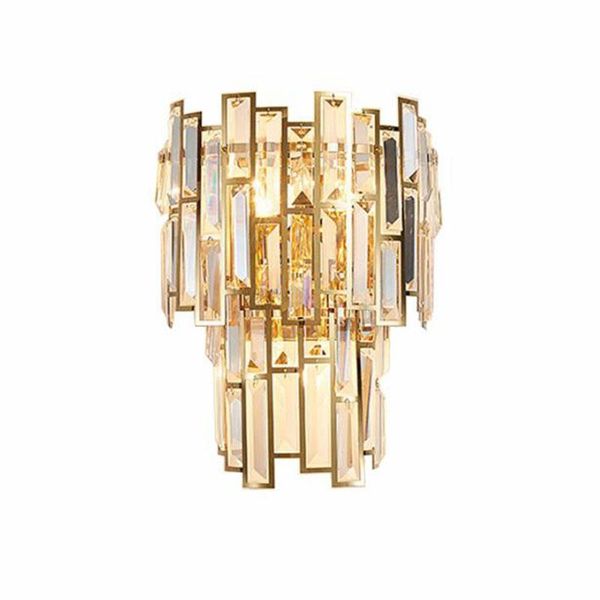 

wall lamp luxury design crystal lamps gold ac110v 220v luster modern home lighting