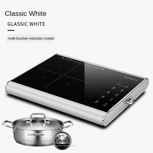 

intelligent induction cooker pot household waterproof electric stove pot cooker multi-functional ih induction