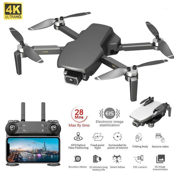 

l108 gps 5g wifi brushless rc drone with 4k 120Â° wide angle hd camera foldable quadcopter rc helicopters1