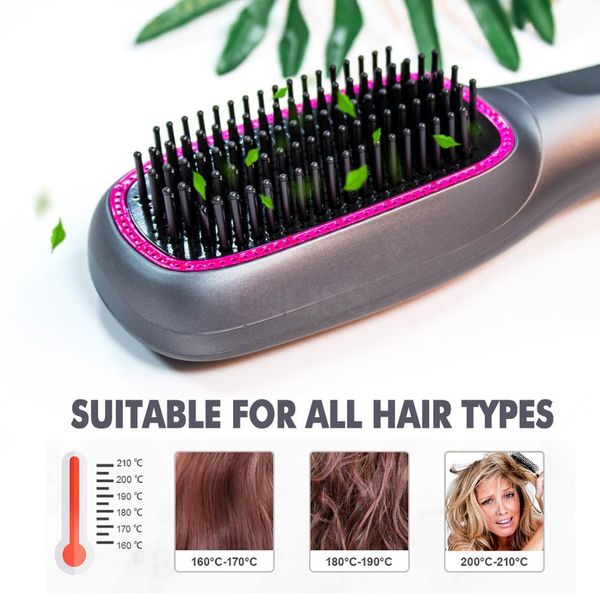 

one step hair dryer and volumizer multifunctional negative ions hair blow dryer straightener brush air brush hair styling to h wmtbbb