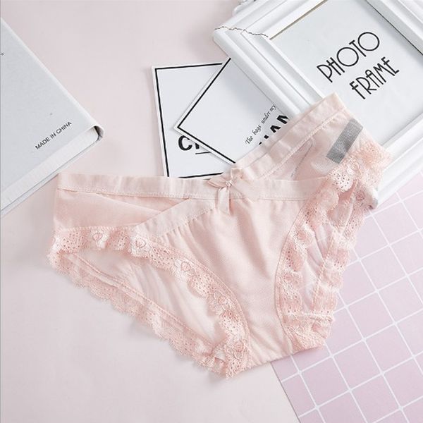 

5pcs/set thin panty panties briefs low ultra waist seamless women briefs underwear lace lace m-xxl qkffn