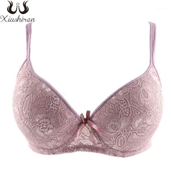 

xiushiren super comfort bras push up plus size lace bra soutien gorge women underwear lingerie cup for girls 36-50 bcd1, Red;black