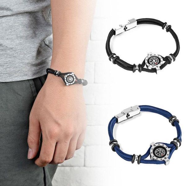 

emergency multifunction field survival escape rope outdoor tactical wrist strap survival tools