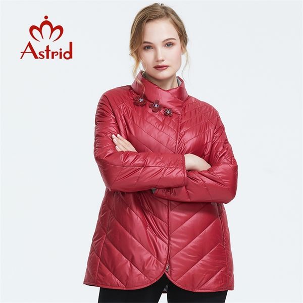 

astrid autumn new arrival women jacket red color outerwear short style women autumn coat am-6145 201217, Black