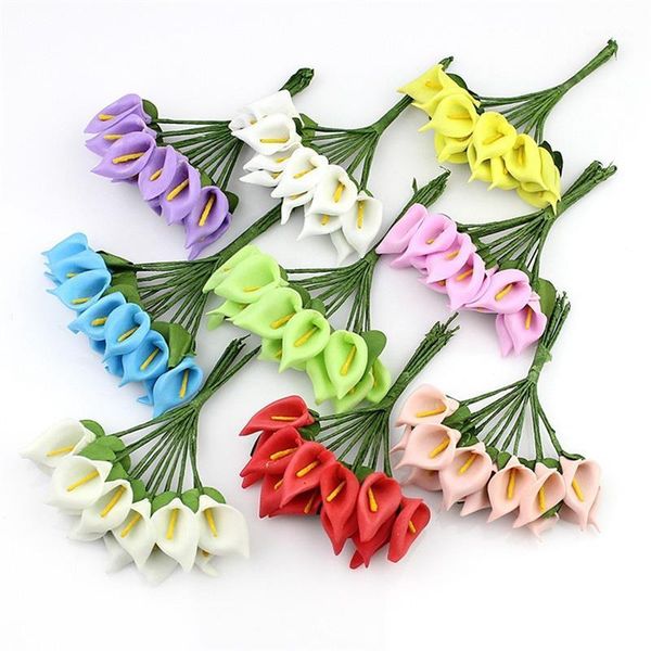 

1pc 10 cm artificial flower decorative calla lily fake flower fake plant for home decor1