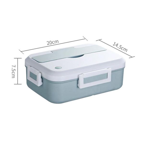 

baispo 1300ml nordic style lunch box microwave leakproof food container large capacity student bento box crisper with tableware jlltkw
