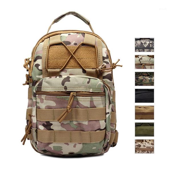 

outdoor bags 600d sports shoulder camping hiking tactical bag hunting backpack utility chest bag1
