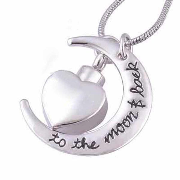 

love you to the moon and back i urn necklace for ashes memorial keepsake cremation pendant jewelry4aht