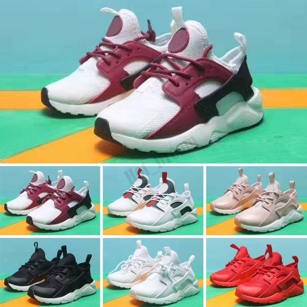 

huarache kids 2021 new running shoes infant run children sports shoe outdoor luxry tennis huaraches trainers kid sneakers, Black