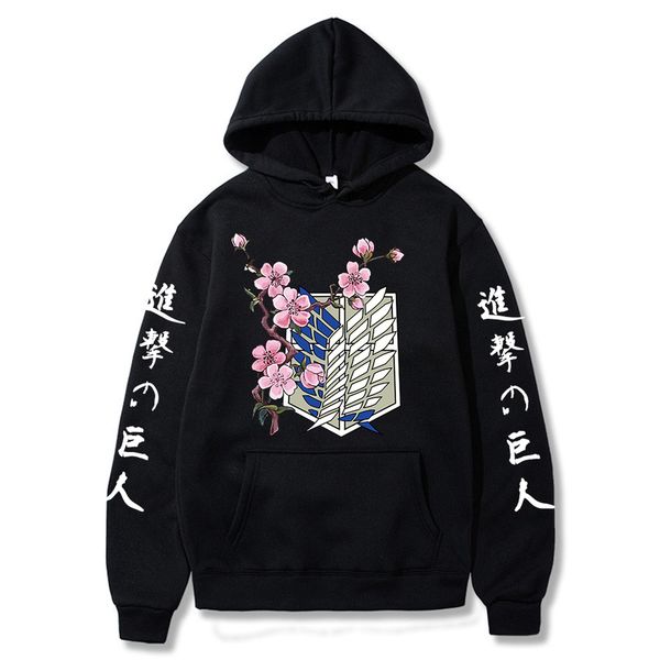 

Men's wo men's long sve Hoodie,, Black