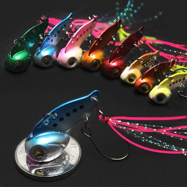 

1pcs new arrival mini vib fishing lure lead copper metal lures hard bait 3g 6g artificial freshwater bait wmtqtk xhlove
