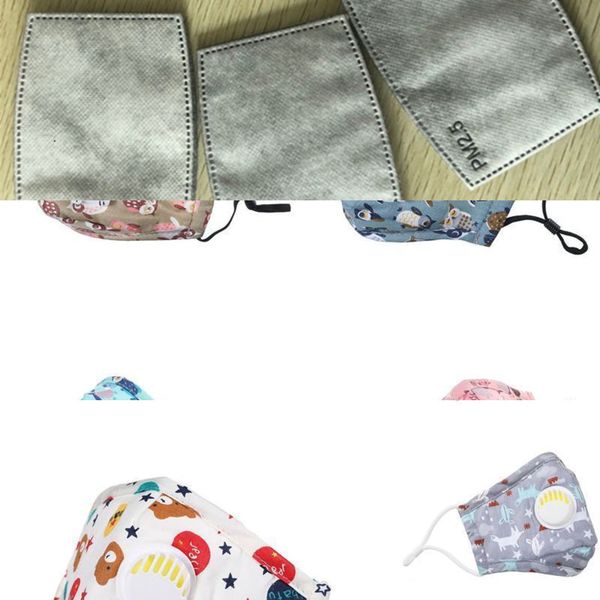 

factory8x5jkids mask cartoon with face designs 20 valve animal printed dust mask washable mouth masks reusable mask 1kb0h