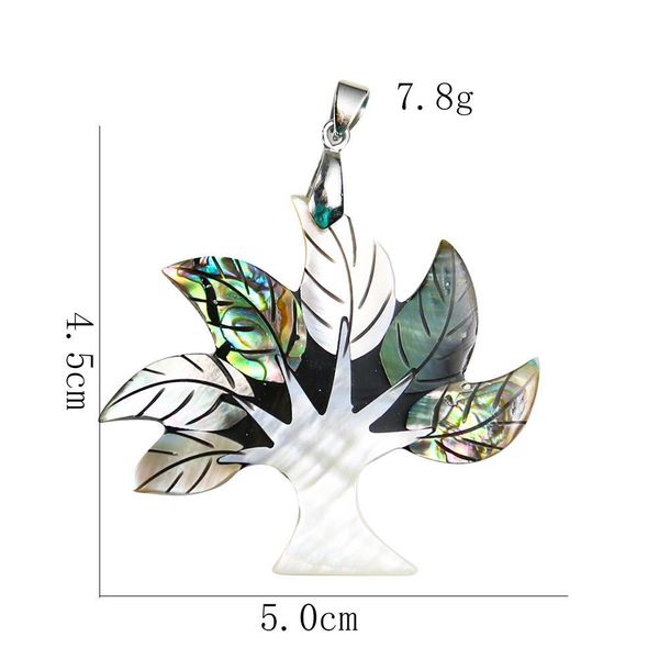 

natural abalone shell pendants maple leaf charms necklace earring mother of pearl shell pendants for jewelry making women gifts h bbytvp