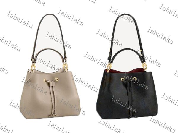 

candy bag neoneo classic bucket bags drawstring bucket bags genuine leather shoulder handbag fashion lady tote purse