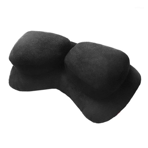 

car interior accessories neck protection pillow 2 in 1 twin pillow suede 4 seasons universal,1 piece rest cushion headrest auto1