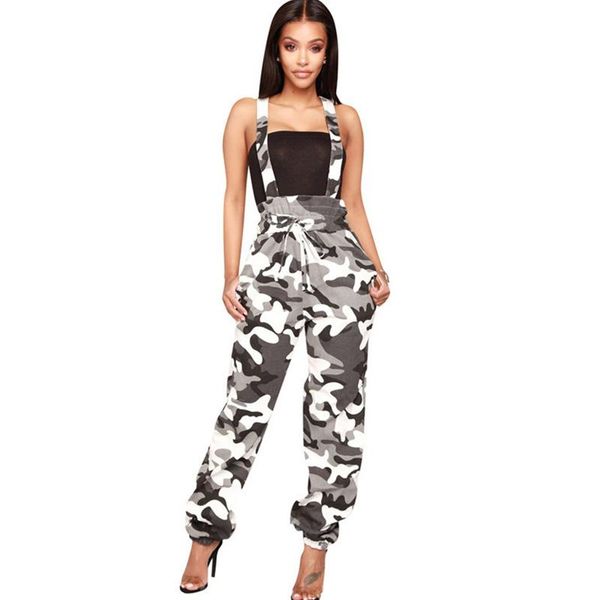 

women's pants & capris women fashion camouflage jogger harem pantalon femme trouser ankle-length sweatpants camo loose overalls, Black;white