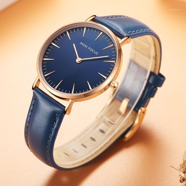 

wristwatches mini focus women watches fashion casual ladies wrist watch waterproof rose blue leather montre femme1, Slivery;brown