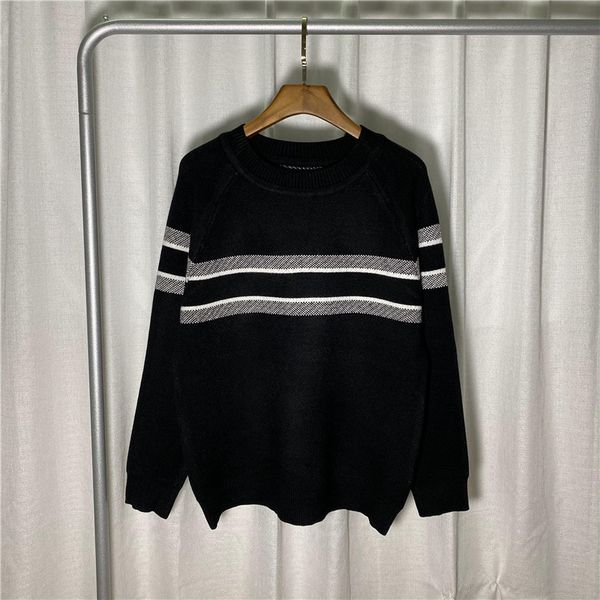 

21ss 62751 crewneck sweatshirt t0pst0ne long sleeve t shirt simple solid sweatshirt fashion pullover sweater sportwear street hflswy293, White;black