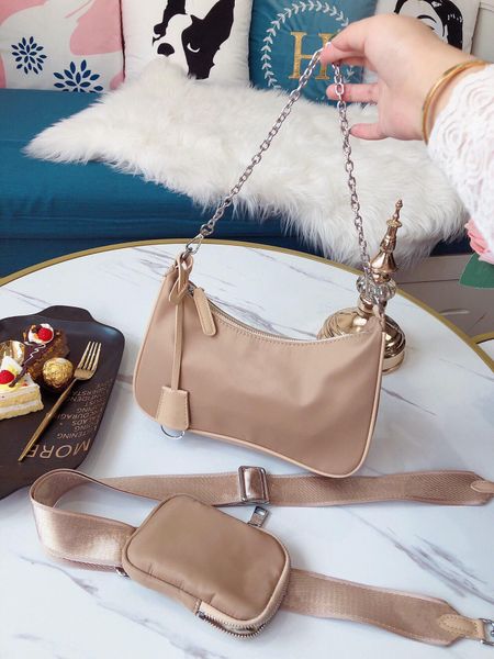 

colors 5 designer presbyopic bag messenger women chest designer lady nylon chains purse shoulder bag pack handbags canvas wholesale dfmsg