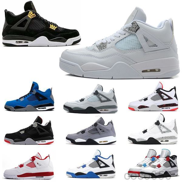 

2020 new 4 iv black cat low men basketballs shoes male 4s sneakers sports outdoor trainers with box size 7-13 ppm5