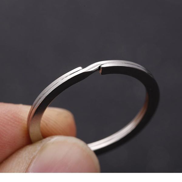 

10pcs/bag 20/25/30mm metal key holder split rings keyring keychain link rings keyfob diy key chains acc qylsdw