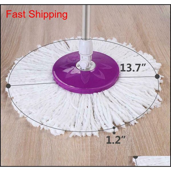 

360rotating head easy magic floor mop bucket 2x head micro qylbpp item_home