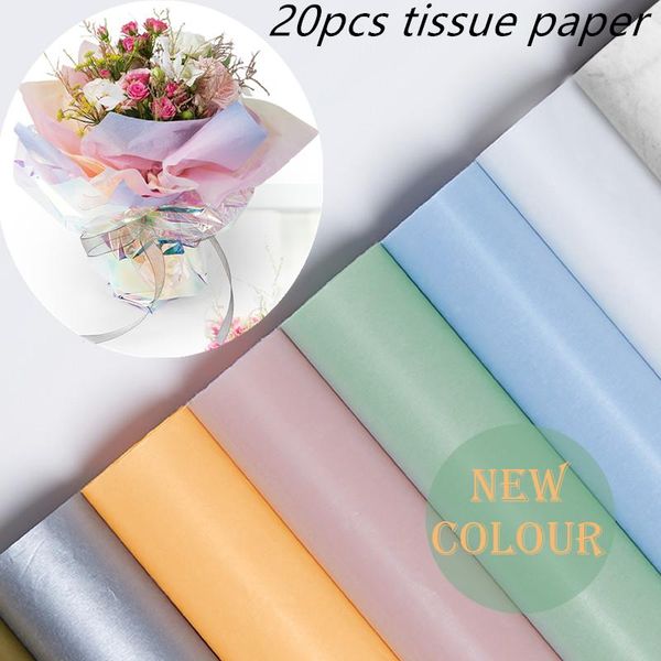 

flower wrapping tissue paper pearlescent sydney paper kraft paper lining material bouquet wrapping gift wedding decoration sqcfge