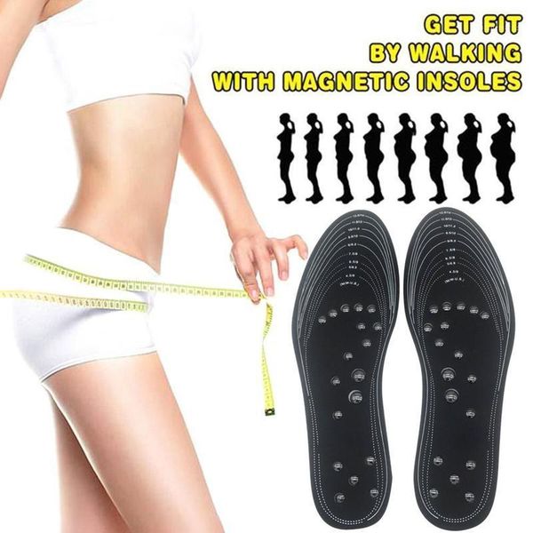 

memory cotton magnetic insole key insole magnetic massage1, Black