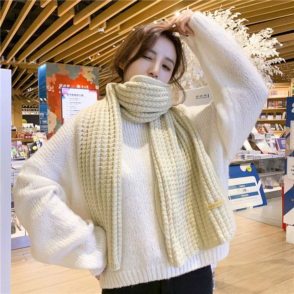 

cashmere knit scarf winter pashmina plain thick long warm comfortable autumn man woman wrap blanket ladies fashion, Blue;gray