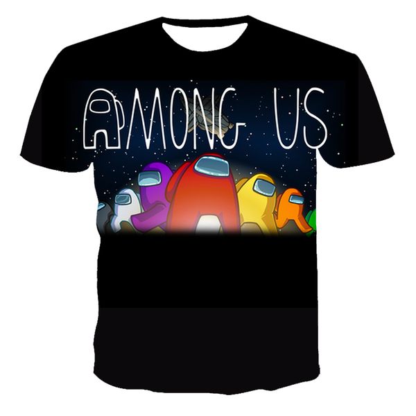 

game among us 3d print t shirt men clothing 2020 long sleeves mens tshirt graphic summer fashion harajuku oversized tee shirt, White;black