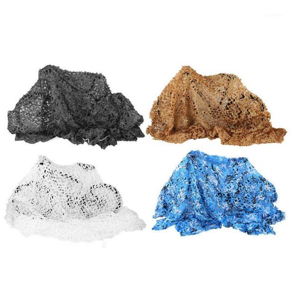

2x4m 3x4m outdoor hunting camouflage net woodland camo net camping sun shelter tent shade concealment mesh1