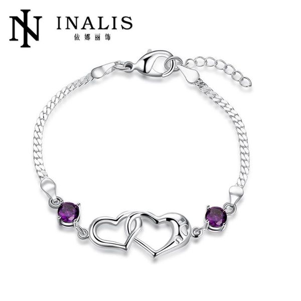 

charm bracelets 2021 arrival bracelet for women silver plated wedding jewelry wholesale good quality sell h472, Golden;silver