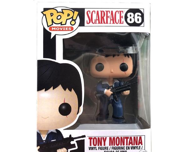 

new funko pop scarface 86# tony montana pvc collection figure toys for birthday gifts