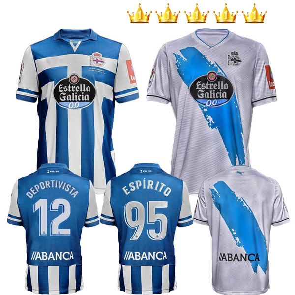 

2020 2021 deportivo de la coruna soccer jerseys home third kit mollejo m.kone sabin aketxe santos 20 21 jersey uniforms football shirt, Black;yellow