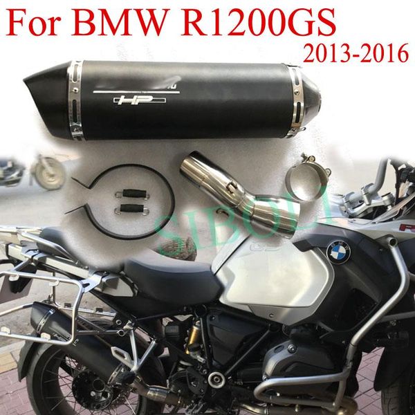 

slip on ak exhaust r1200gs adventure motorcycle exhaust muffler middle link pipe 2013 2014 2020 2020