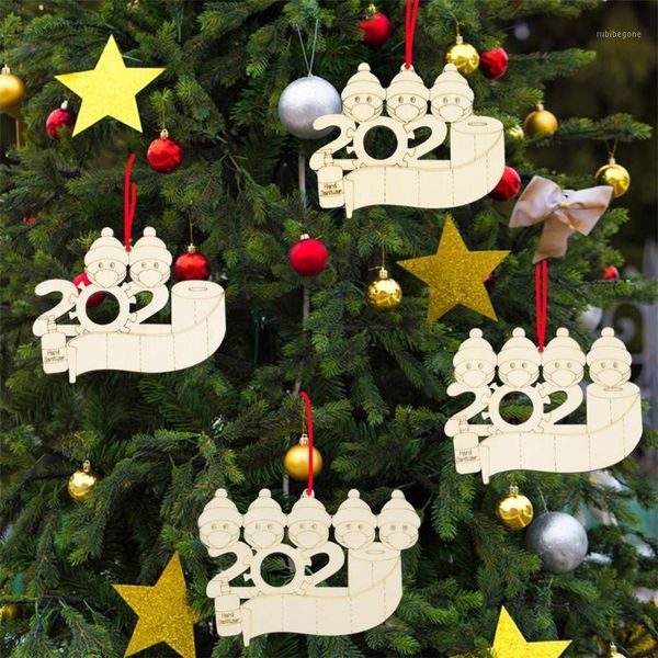 

wooden decoration personalized family diy name hanging christmas decorations for home xmas noel navidad merry christmas 20201
