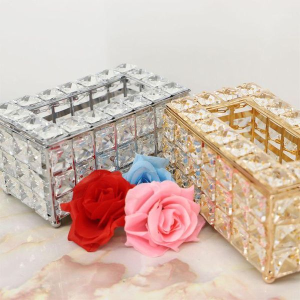 

tissue box holder crystal cube napkin dispenser bedroom office l cafe coffee x4yd1