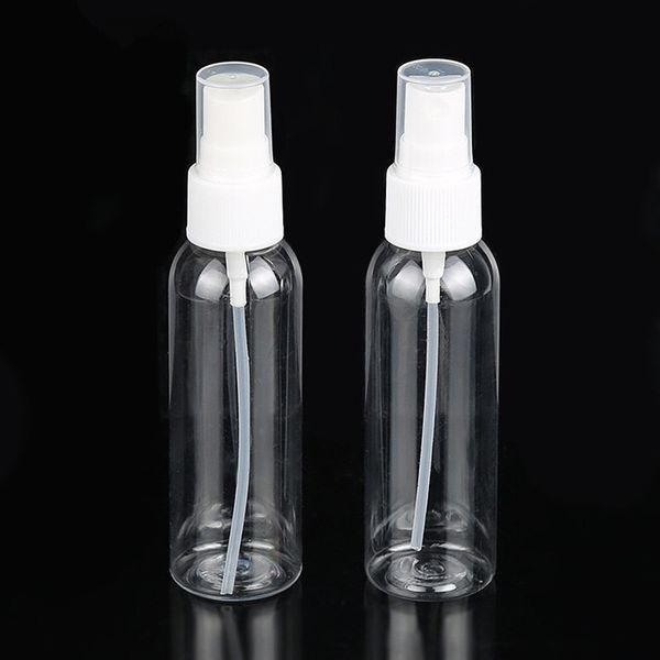 Pequeno 30ml 50ml 60ml 100ml vazio Clear Pet Plástico Pedra garrafas corpora