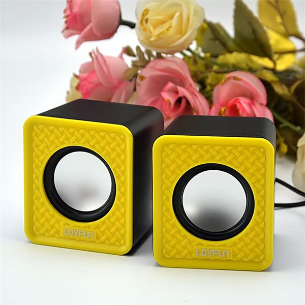 

loyfun music lf-501s notebook deskcomputer mini speaker home office deskusb audio